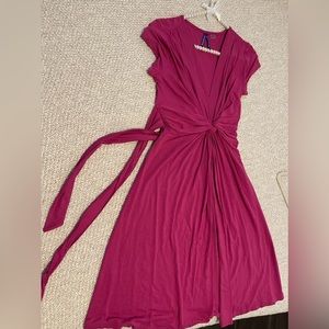 Pink Bamboo Dress - Can be worn for maternity